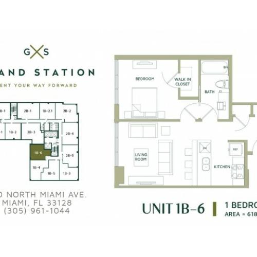 One Bedroom Grand Station
