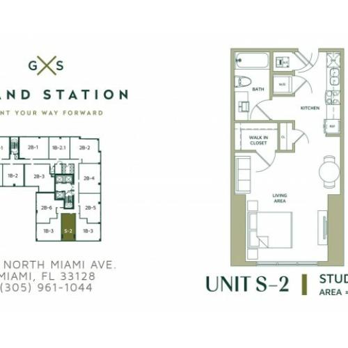Studio 2 | Apartment in Miami | Grand Station
