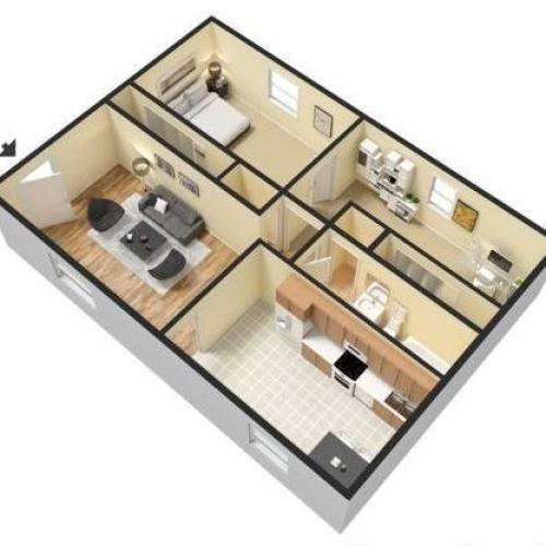 One Bed One Bath 850 1 Bed Apartment Hidden Creek