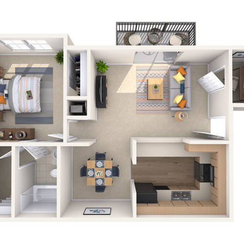 Floor Plan 1 | Peachtree Place