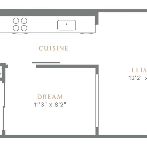 View of A2 Floor Plan at Alton Heartwood