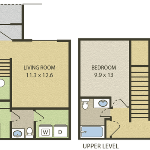 Lexington 2 Bed Apartment Camelot