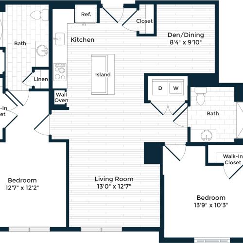 A01 Renovated 1 Bed Apartment Alister Deco