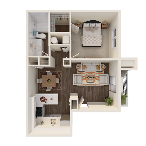 2X2 2 Bed Apartment Merino at Scottsdale