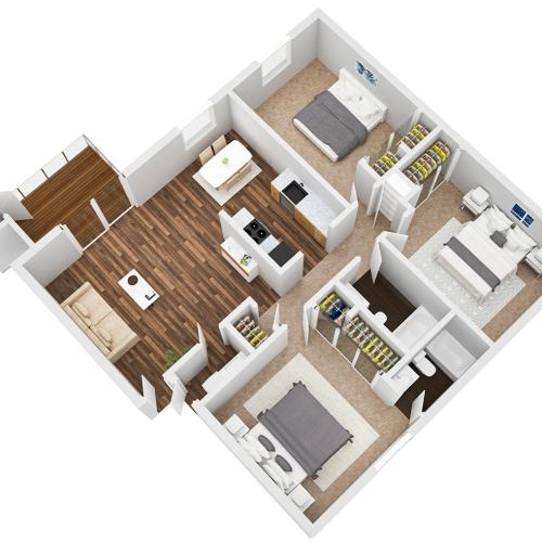3 Bedroom 2 Bath