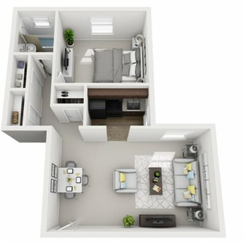 Floor Plan 11 | Apartments In Pittsburgh | The Alden