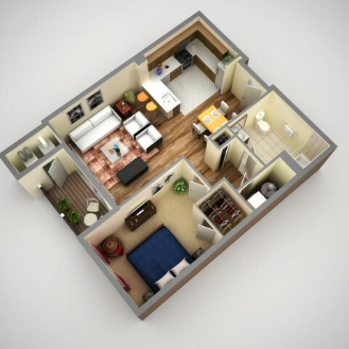 Cosmopolitan 1 Bedroom Apartment In North HIlls Pittsburgh Pa