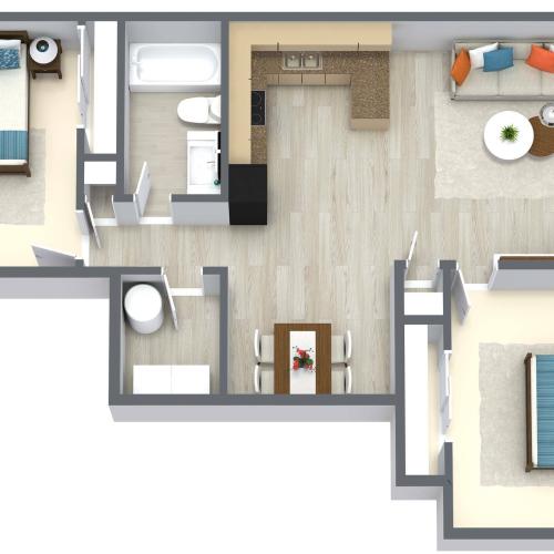 2 Bedroom Fleetwood