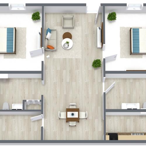 Hampton 1 Bed Apartment Hartwick Tipton LLC