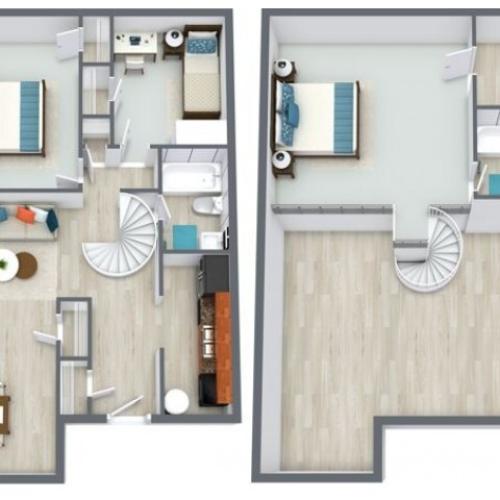 Cedar 2 Bed Apartment Cedar Crest Apartments