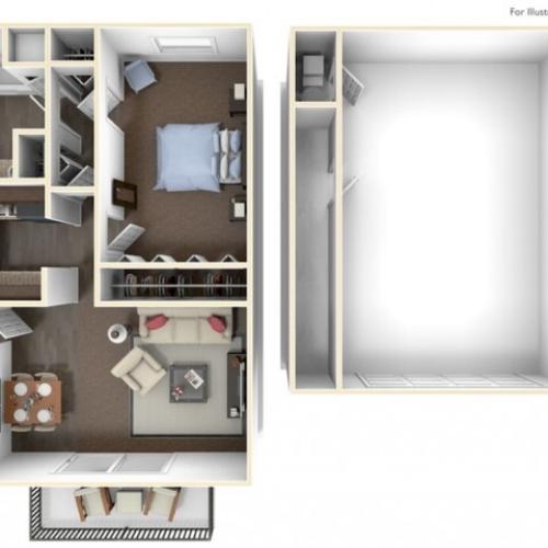 The Everglade 2 Bed Apartment Chapel Hill Apartments