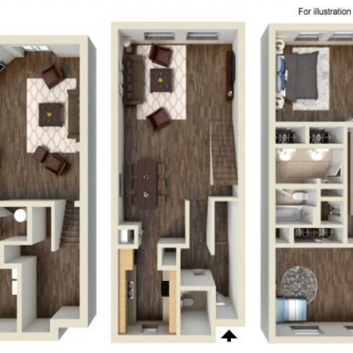 The Newburgh 2 Bed Apartment Private Reserve Townhomes