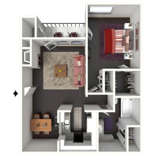 B 2 Bed Apartment Westmount Place Apartments