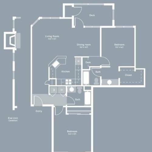 2x2 Floorplan