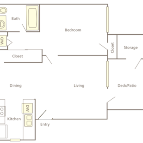 Junior 1 Bed/1Bath