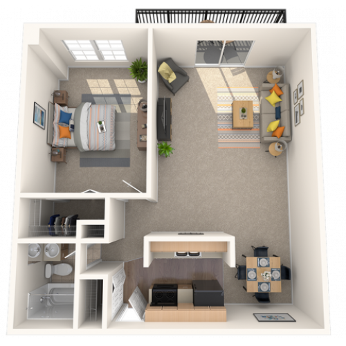 one and two bedroom apartments in West Chicago, IL