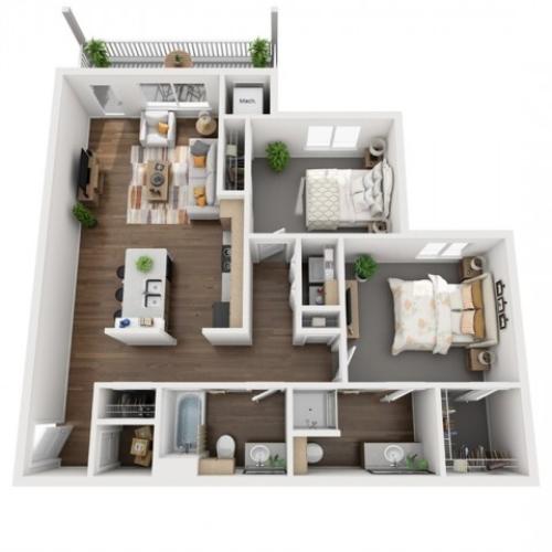 1X1 1 Bed Apartment Central Park Villas