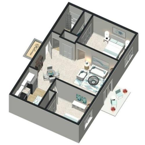 Cobblestone 1 Bed Apartment Brookstone Manor