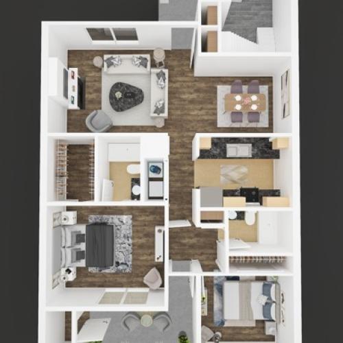 2 Bedroom 2 Bath