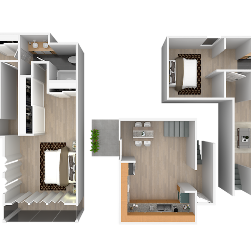 2X2 2 Bed Apartment The Brixton