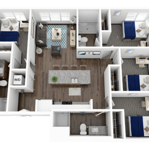 4x3 A Terrace