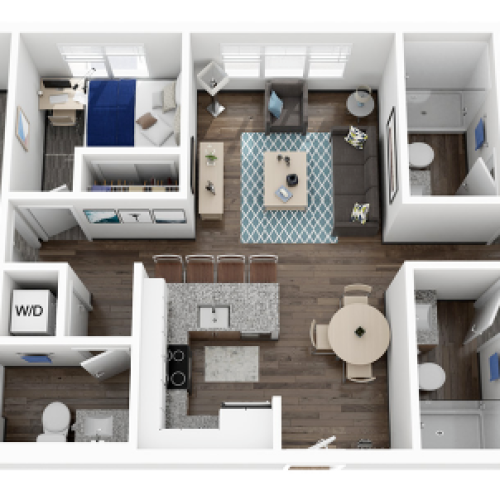 4x4 B Penthouse