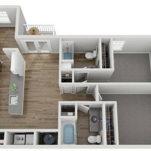2 Bedroom 2 Bathroom Deluxe Renovated