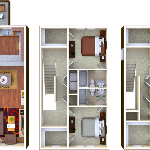 4 Bedroom Floor Plan
