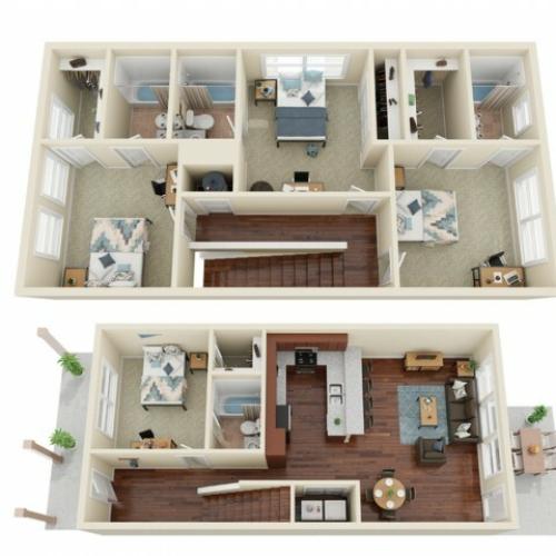 4 Bedroom / 4 Bathroom