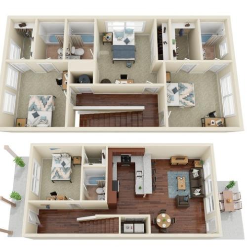 4 Bedroom 4 Bathroom Cottage