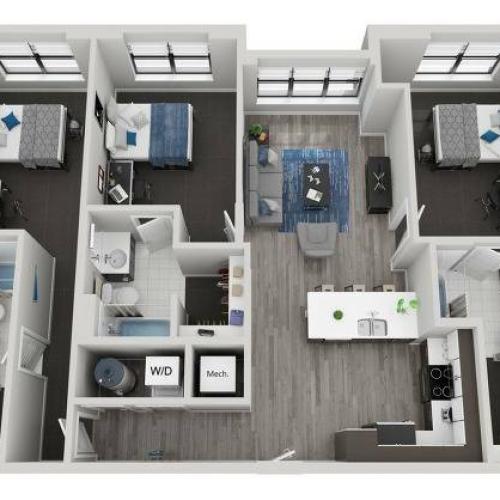3 Bedroom 3 Bathroom