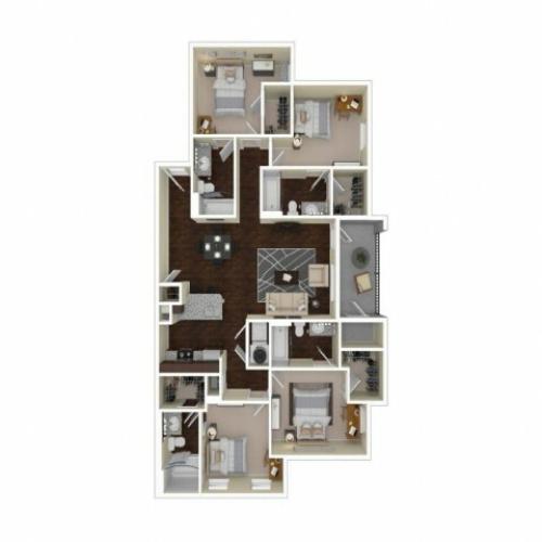 D4R | 4 bed 4 bath | from 1492 square feet