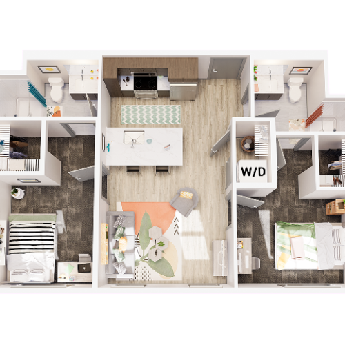 2 Bedroom Standard