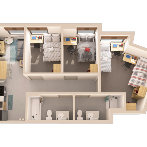 3DP-B Floor Plan Image