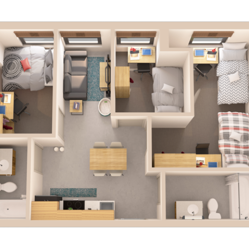 3DP-G Floor Plan Image
