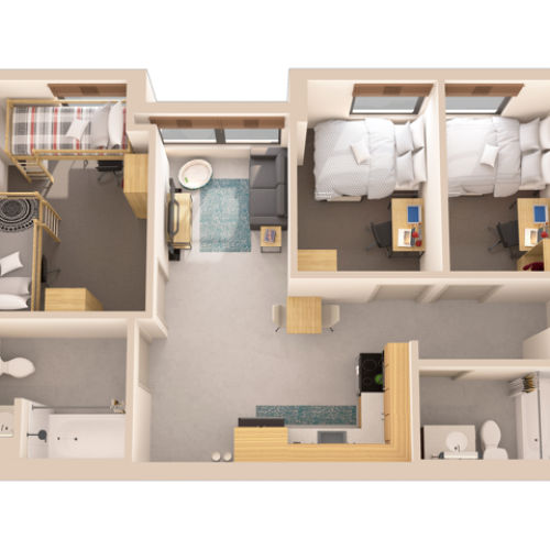 3DP-H Floor Plan Image