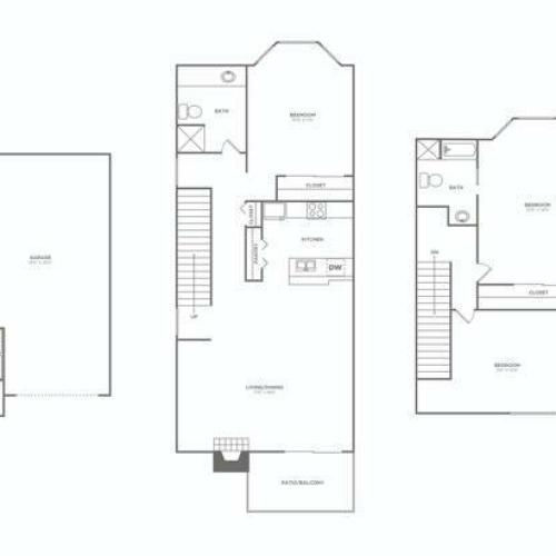 Three Bedroom / Two Bath Renovated | 3 bed 2 bath | 1314 sq ft