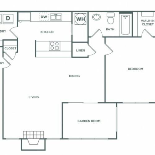 Jasper Premium | 1 bed 1 bath | 910 sq ft