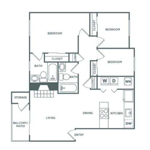 C1 | 3x2 | 1100 sq ft