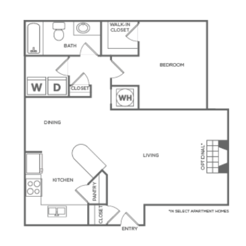 A4 | 1 bed 1 bath | from 860 square feet
