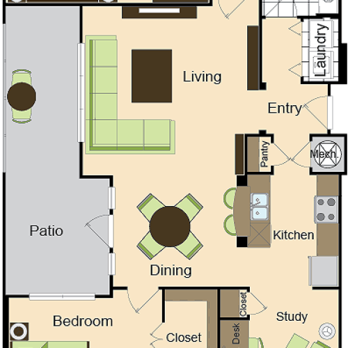 B53BU | 2x2 | 1499 sq ft