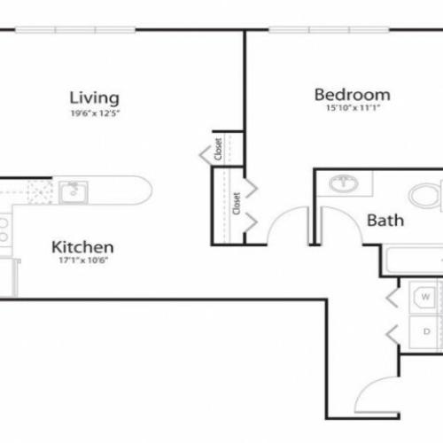 151 | 1 bed 1 bath | from 955 square feet