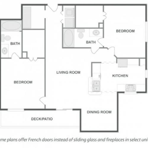 C4C - Tailored | 2 bed 2 bath | from 1095 square feet