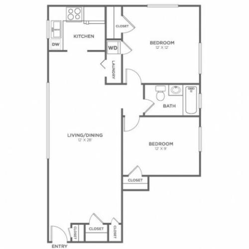 Lummi-Restored | 2 bed 1 bath | from 819 square feet