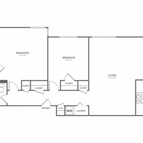 Maury-Restored | 2 bed 1 bath | from 920 square feet