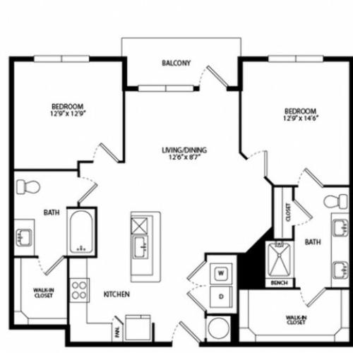 B1-HC 1165 Square Feet