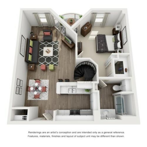 E | 2 bed 2 bath | from 1328 square feet