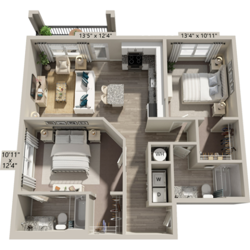C1 3 Bed Apartment Ltd Champions Ridge
