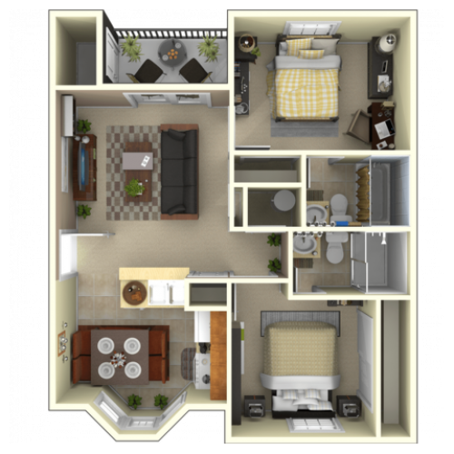1x1 1 Bed Apartment Copper Mountain
