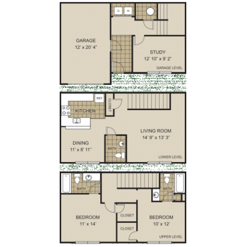 Carnegie Premium 2 Bed Apartment Redwine Creek